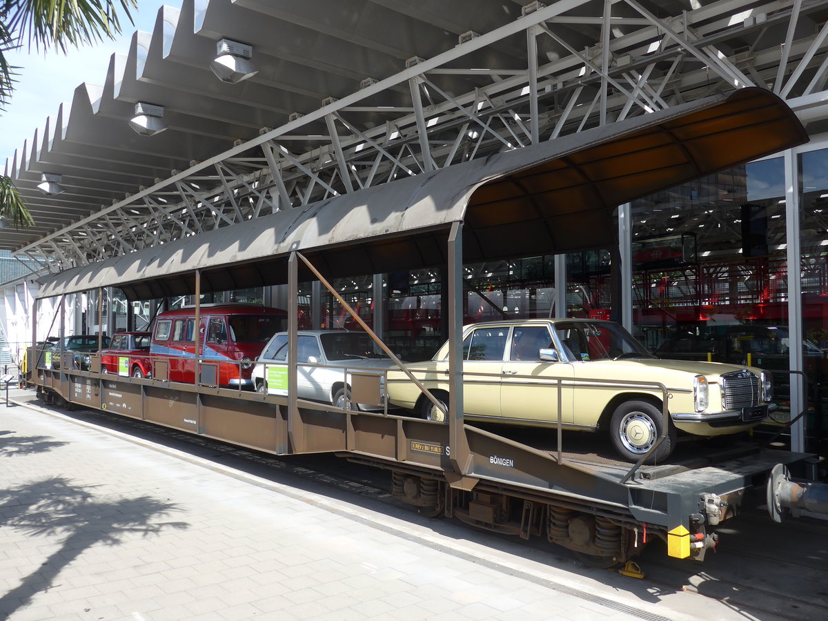 (171'261) - BLS-Autowagen - Nr. 98-03'103-9 - am 22. Mai 2016 in Luzern, Verkehrshaus