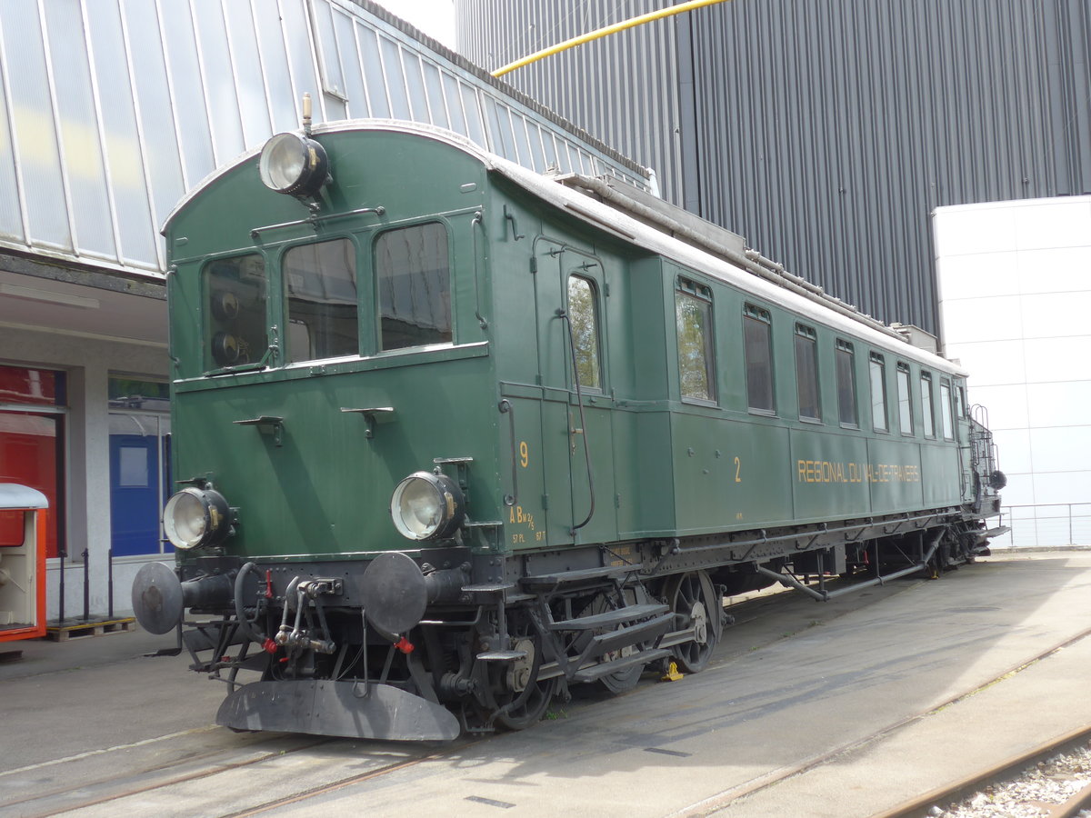 (171'300) - Regional du Val-de-Travers - Nr. 9 - am 22. Mai 2016 in Luzern, Verkehrshaus