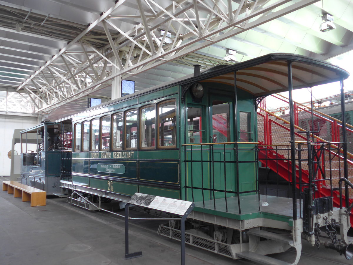 (171'313) - BTG-Tramanhnger - Nr. 26 - am 22. Mai 2016 in Luzern, Verkehrshaus