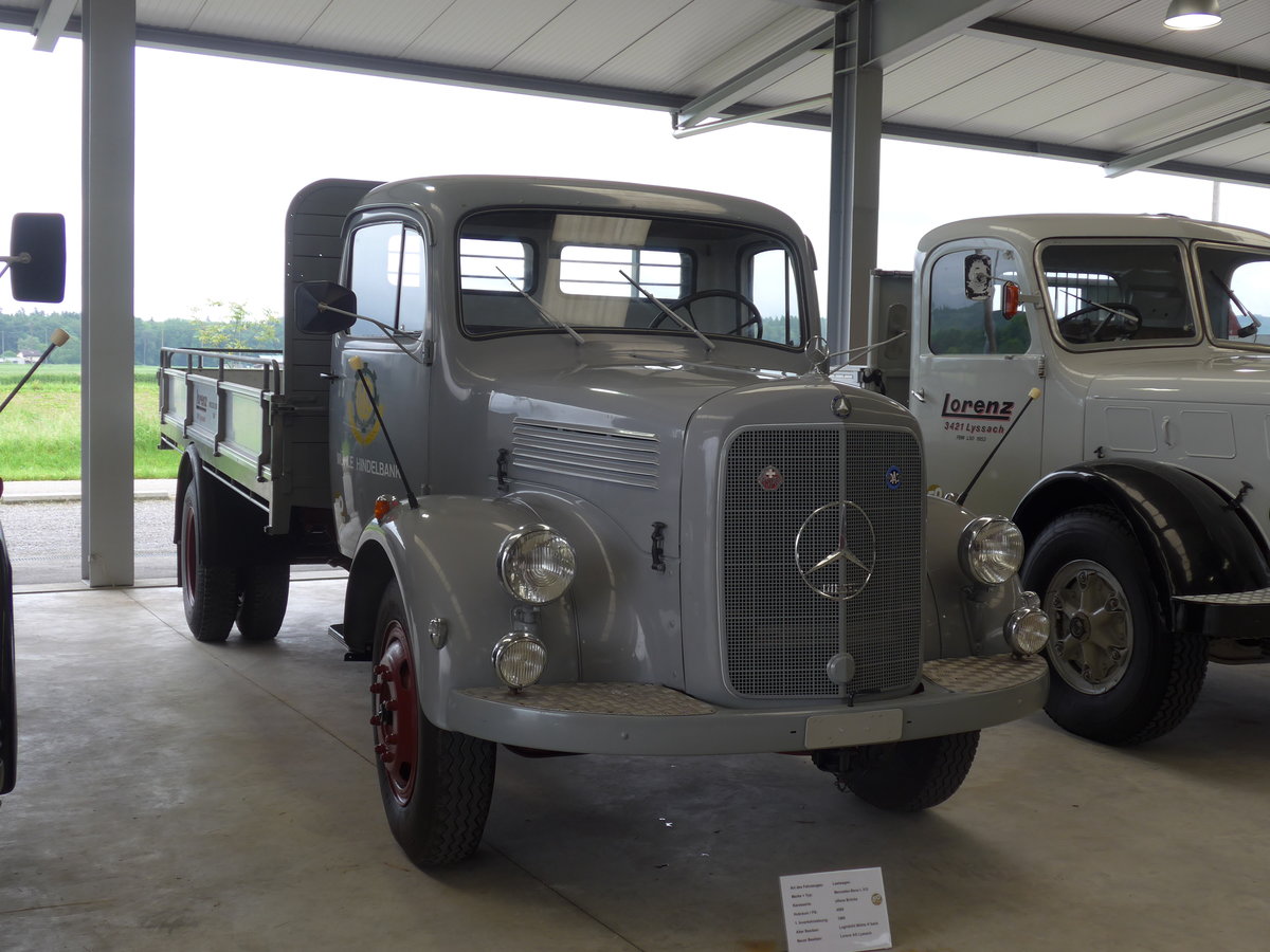 (171'586) - Lorenz, Lyssach - Mercedes (ex Mhle, Hindelbank) am 4. Juni 2016 in Lyssach, Garage