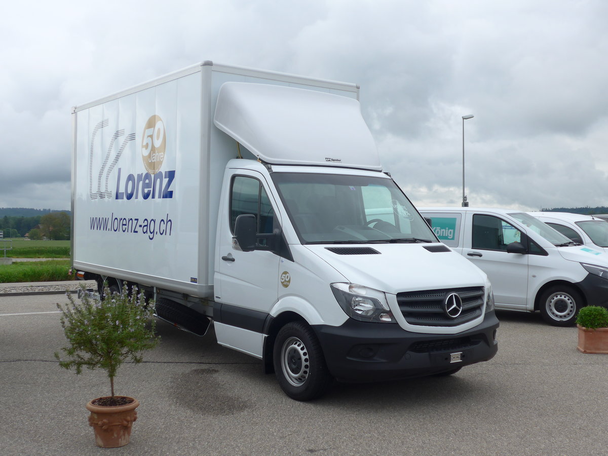 (171'612) - Lorenz, Lyssach - Mercedes am 4. Juni 2016 in Lyssach, Garage