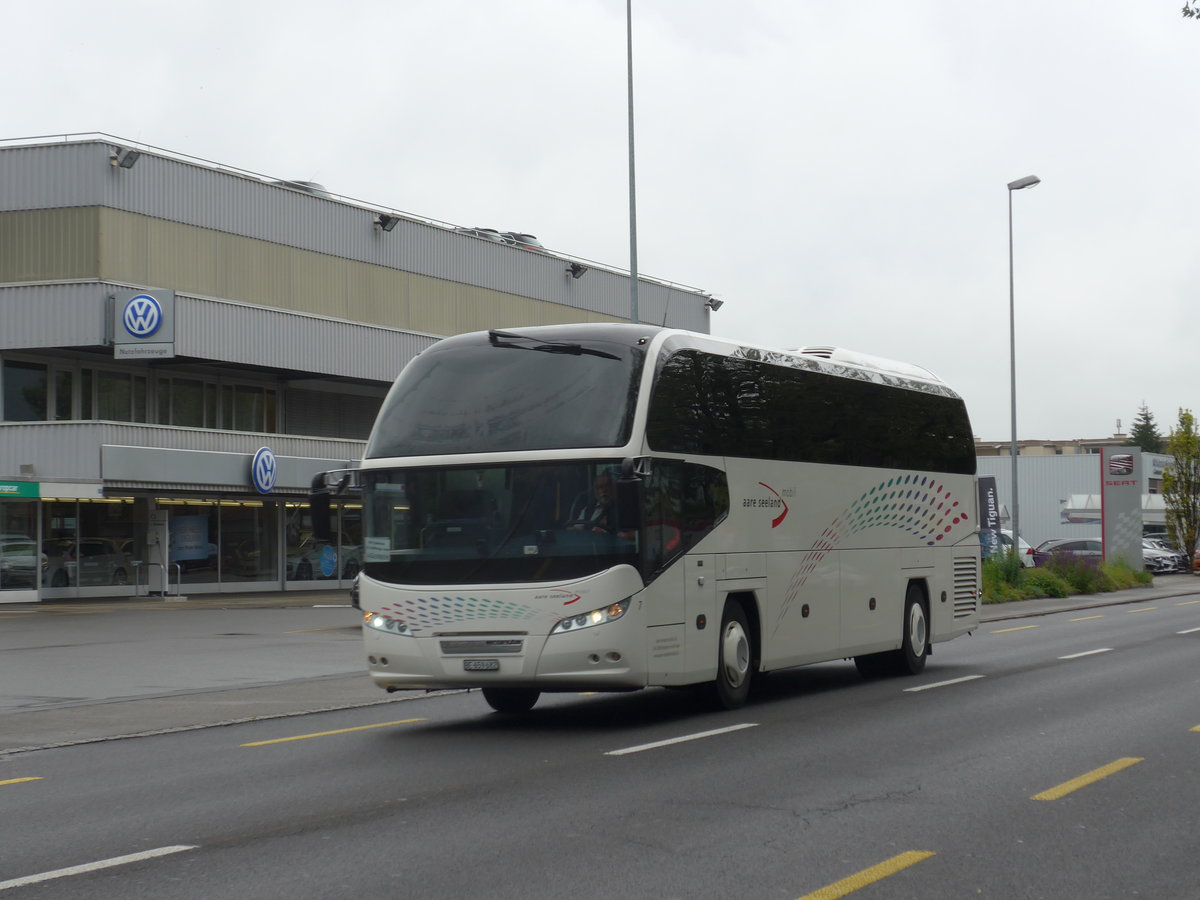 (171'905) - ASm Langenthal - Nr. 7/BE 659'682 - Neoplan am 19. Juni 2016 in Thun, Stadiongarage