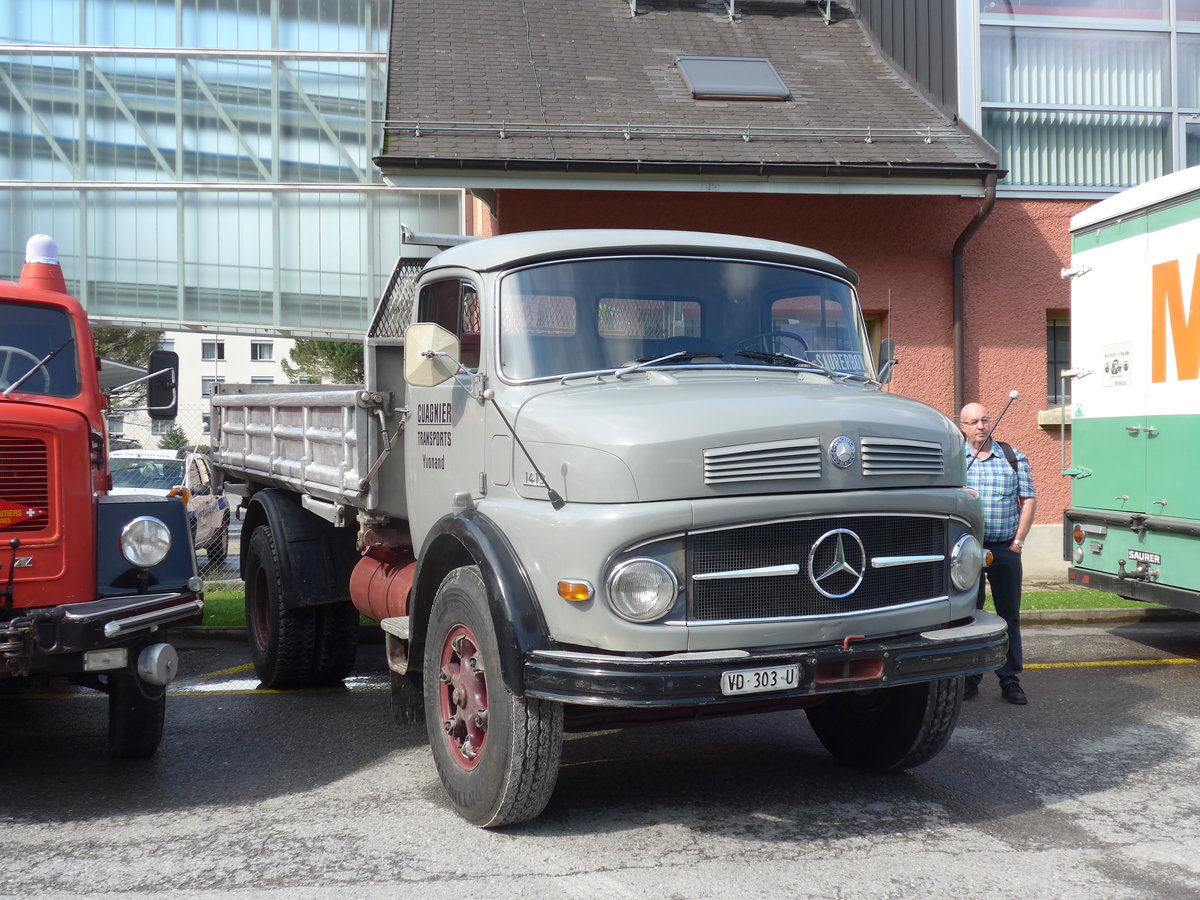 (171'970) - Cuagnier, Yvonand - VD 303 U - Mercedes am 25. Juni 2016 in Aigle, Saurertreffen