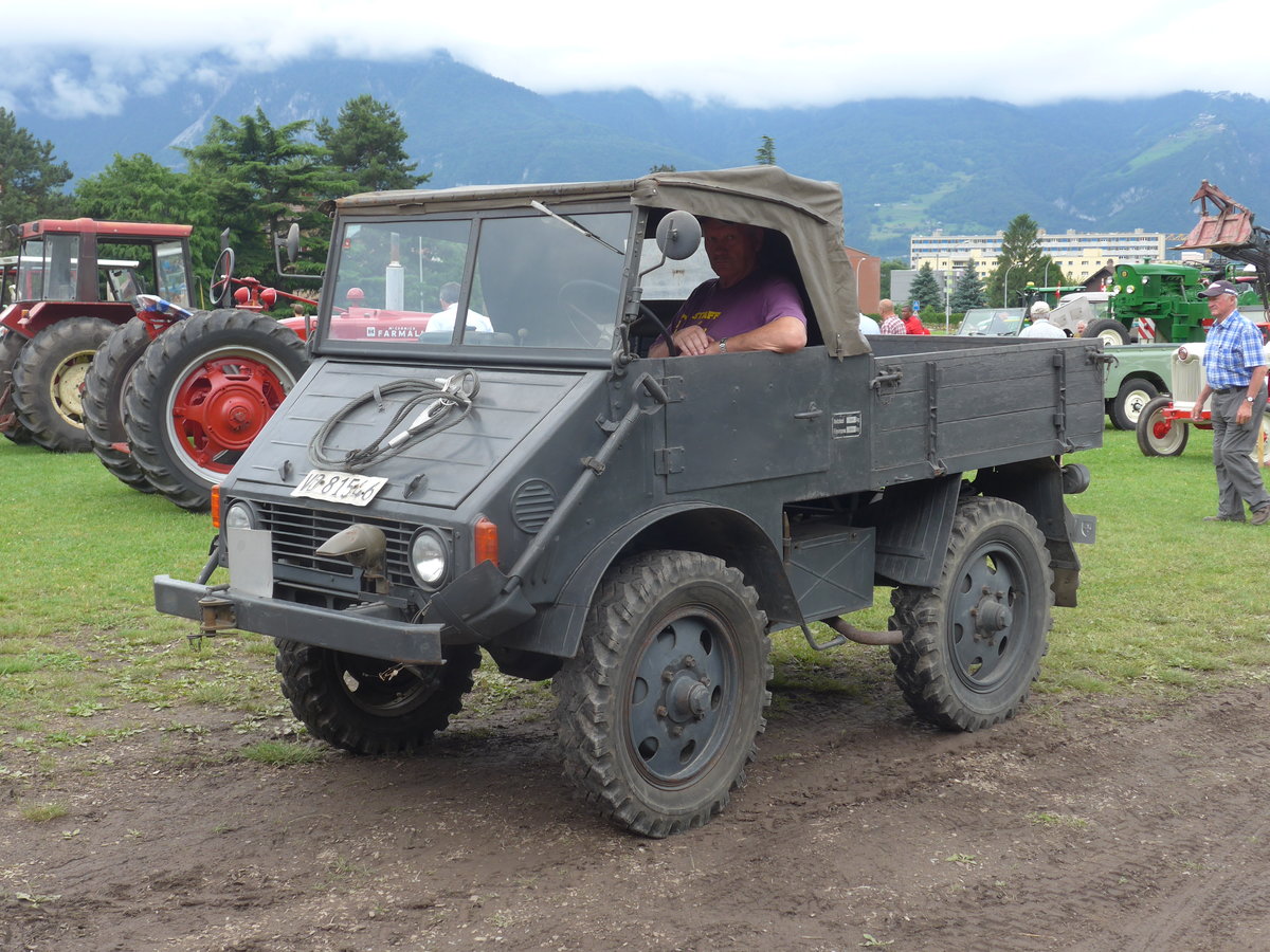 (172'080) - Mercedes - VD 81'546 - am 25. Juni 2016 in Aigle, Saurertreffen