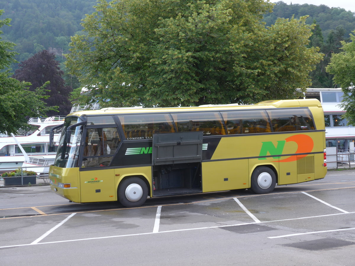 (172'201) - Neukomm, Horboden - BE 85'499 - Neoplan am 26. Juni 2016 in Thun, CarTerminal