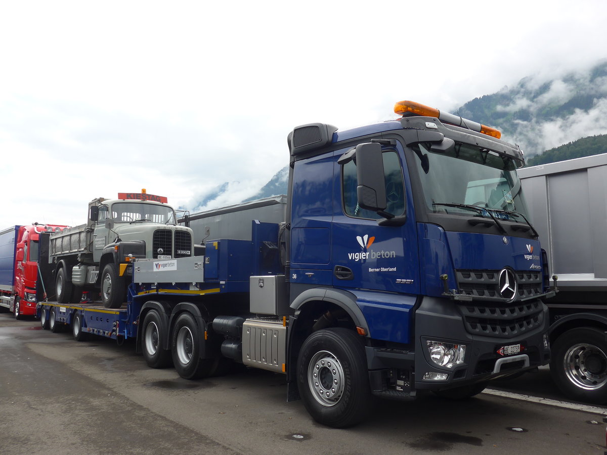 (172'236) - Vigier, Wimmis - Nr. 36/BE 22'737 - Mercedes am 26. Juni 2016 in Interlaken, Flugplatz