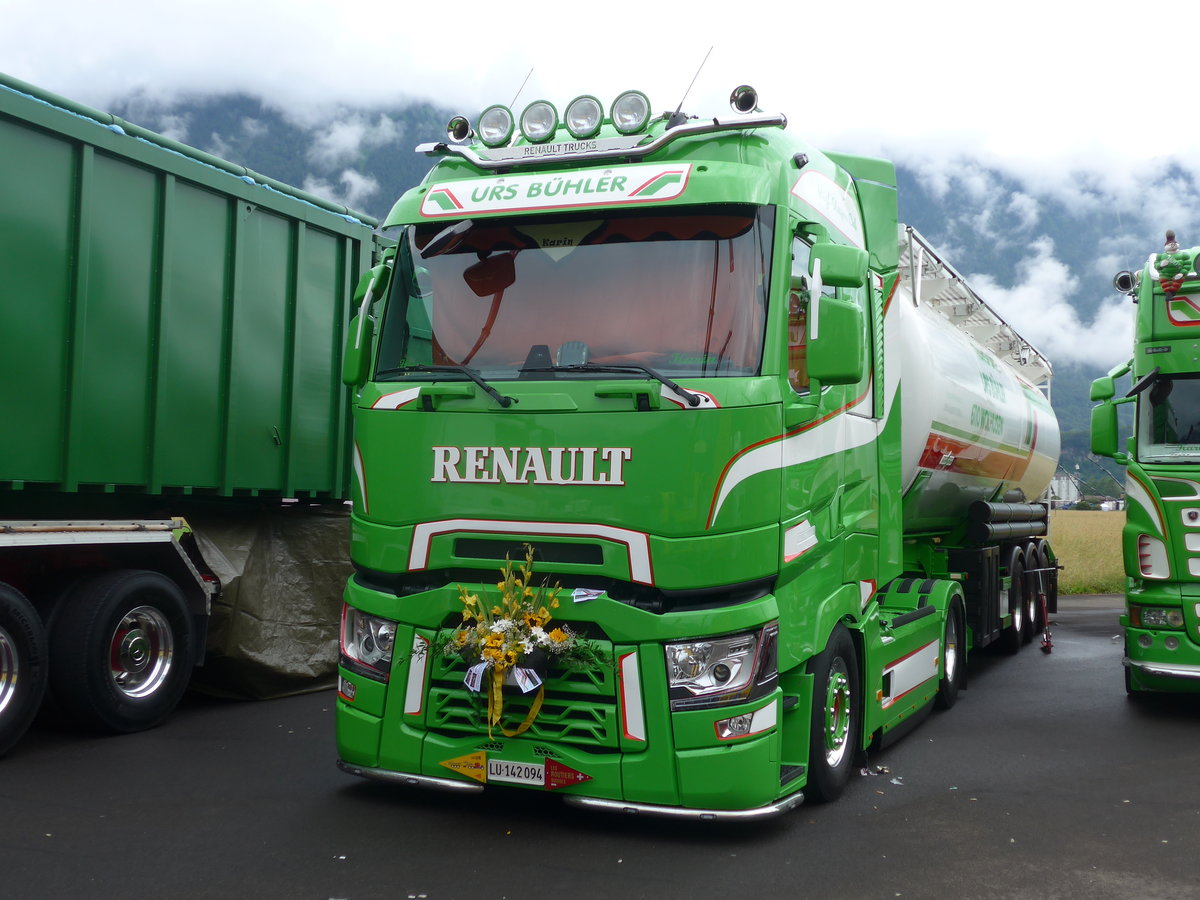 (172'246) - Bhler, Wolhusen - LU 142'094 - Renault am 26. Juni 2016 in Interlaken, Flugplatz