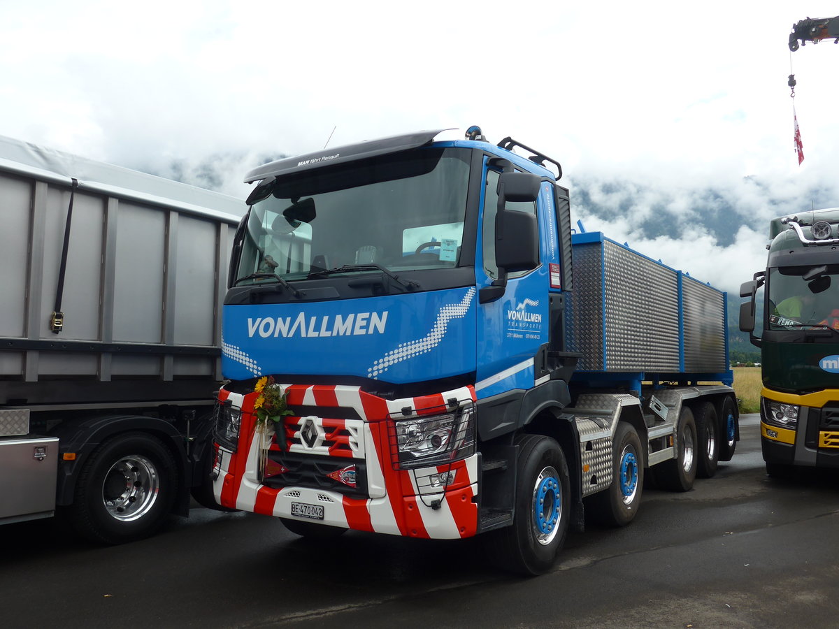 (172'252) - von Allmen, Mlenen - BE 470'042 - Renault am 26. Juni 2016 in Interlaken, Flugplatz