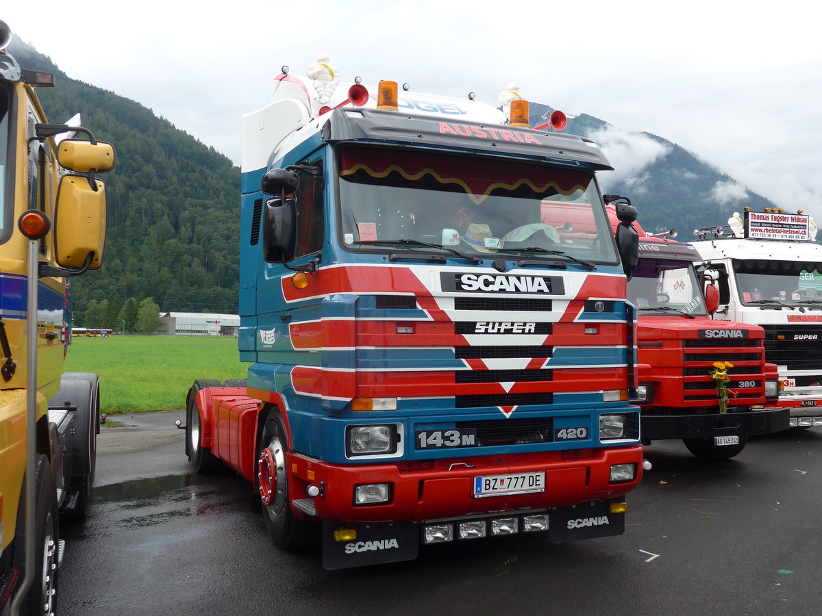 (172'289) - Vogel - BZ 777 DE - Scania am 26. Juni 2016 in Interlaken, Flugplatz