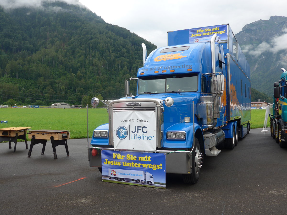 (172'300) - JFC Liner - DA-JC 1119 - Freightliner am 26. Juni 2016 in Interlaken, Flugplatz