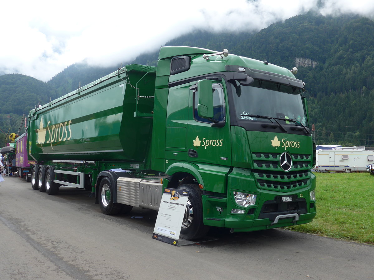 (172'352) - Spross, Zrich - Nr. 11/ZH 332'711 - Mercedes am 26. Juni 2016 in Interlaken, Flugplatz