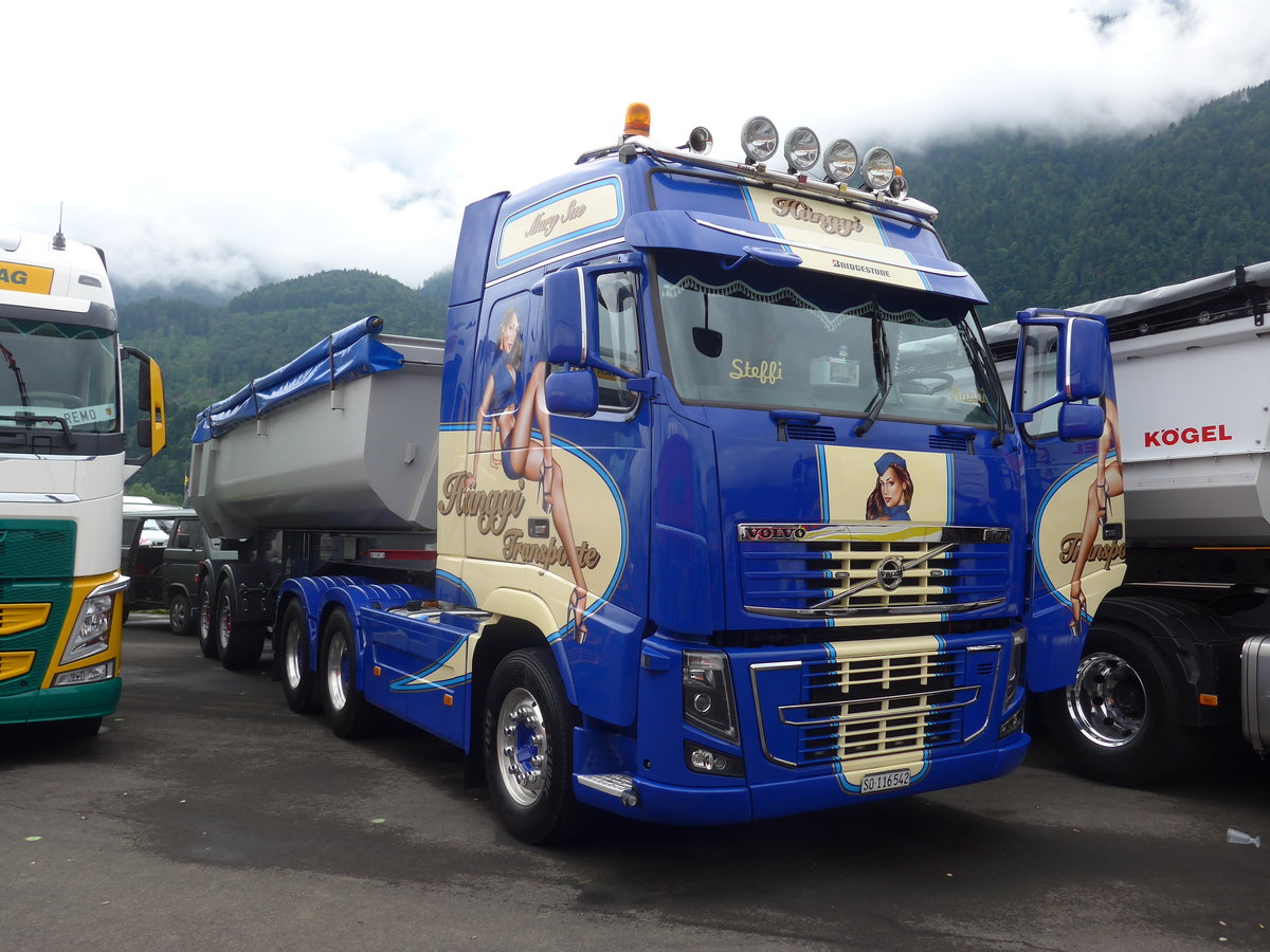 (172'357) - Hnggi - SO 116'542 - Volvo am 26. Juni 2016 in Interlaken, Flugplatz