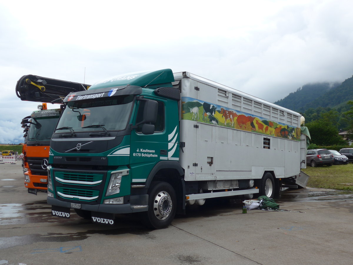 (172'382) - Kaufmann, Schpfheim - LU 175'358 - Volvo am 26. Juni 2016 in Interlaken, Flugplatz