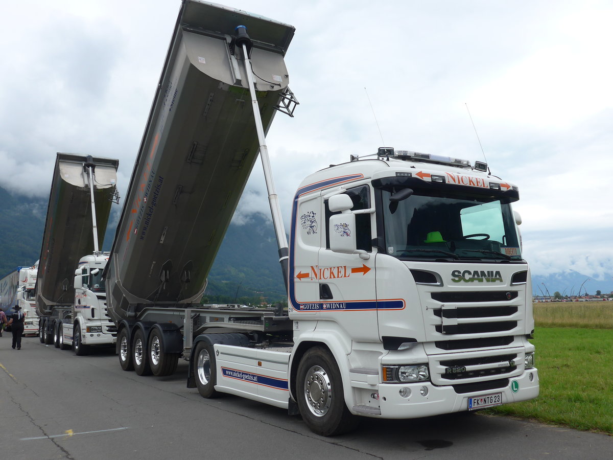 (172'434) - Nickel, Gtzis - Nr. 211/FK NTG 23 - Scania am 26. Juni 2016 in Interlaken, Flugplatz