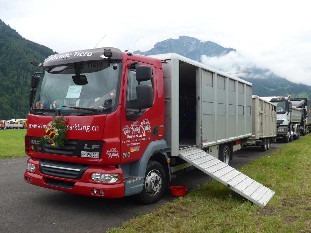 (172'475) - Kser, Walterswil - BE 156'338 - DAF am 26. Juni 2016 in Interlaken, Flugplatz