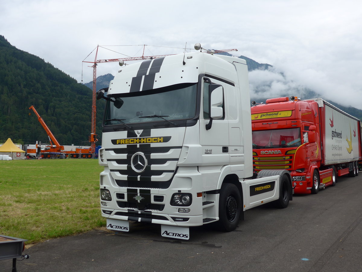 (172'477) - Frech-Hoch, Sissach - Mercedes am 26. Juni 2016 in Interlaken, Flugplatz