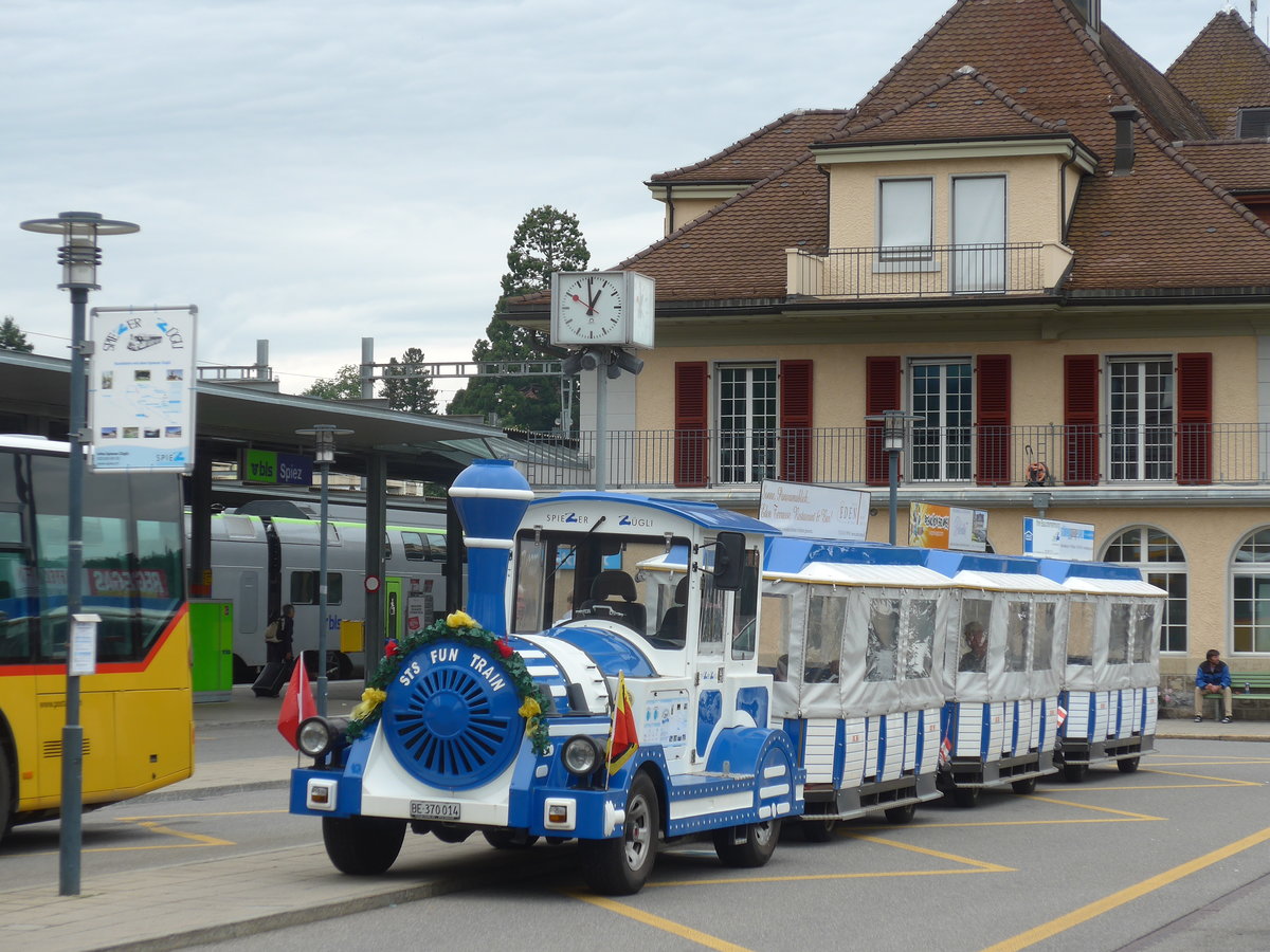 (172'524) - Spiezer Zgli - BE 370'014 - am 26. Juni 2016 beim Bahnhof Spiez
