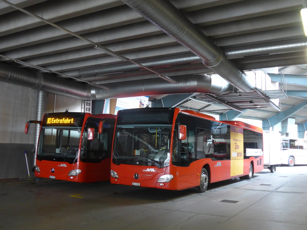 (173'389) - AFA Adelboden - Nr. 28/BE 43'089 - Mercedes am 31. Juli 2016 im Autobahnhof Adelboden