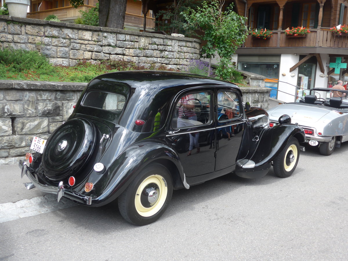 (173'525) - Citron - BE 5166 - am 31. Juli 2016 in Adelboden, Dorfstrasse