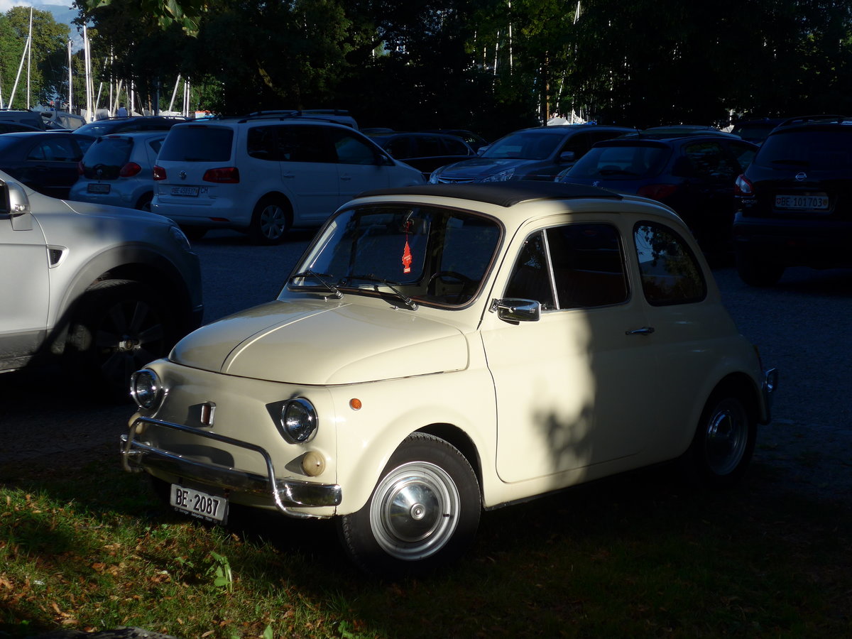(173'629) - Fiat - BE 2087 - am 3. August 2016 in Thun, Lachenwiese