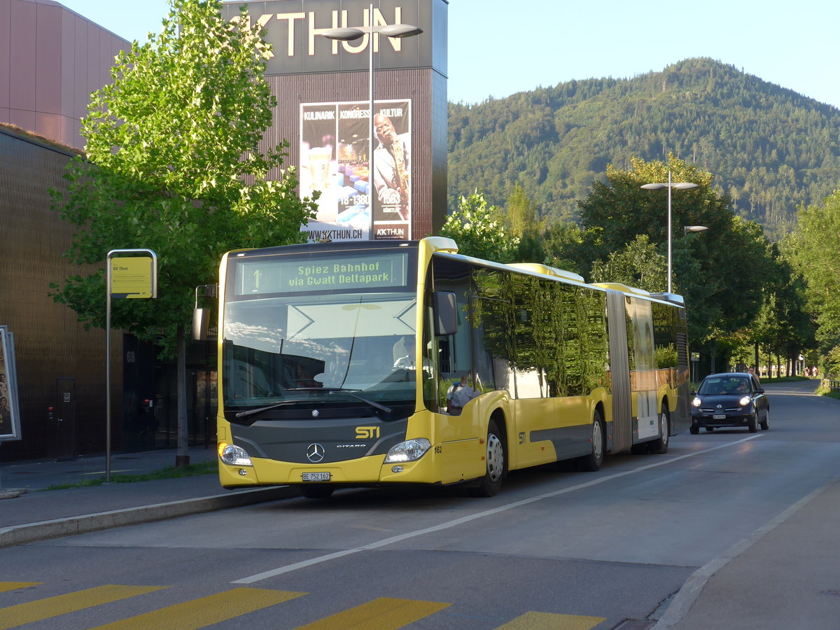 (173'633) - STI Thun - Nr. 162/BE 752'162 - Mercedes am 3. August 2016 in Thun, KK Thun