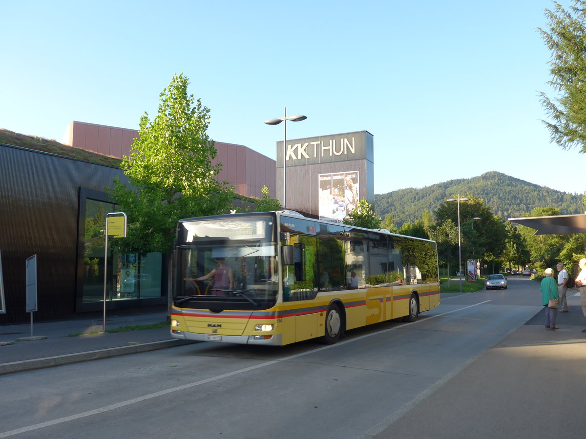 (173'634) - STI Thun - Nr. 114/BE 700'114 - MAN am 3. August 2016 in Thun, KK Thun