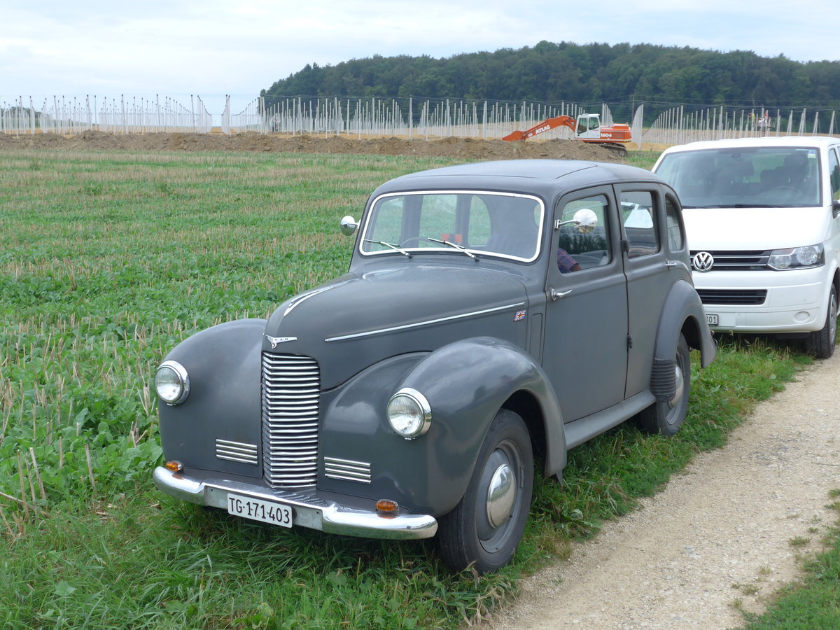 (173'995) - Hillman - TG 171'403 - am 20. August 2016 in Bsingen, Bahnhof