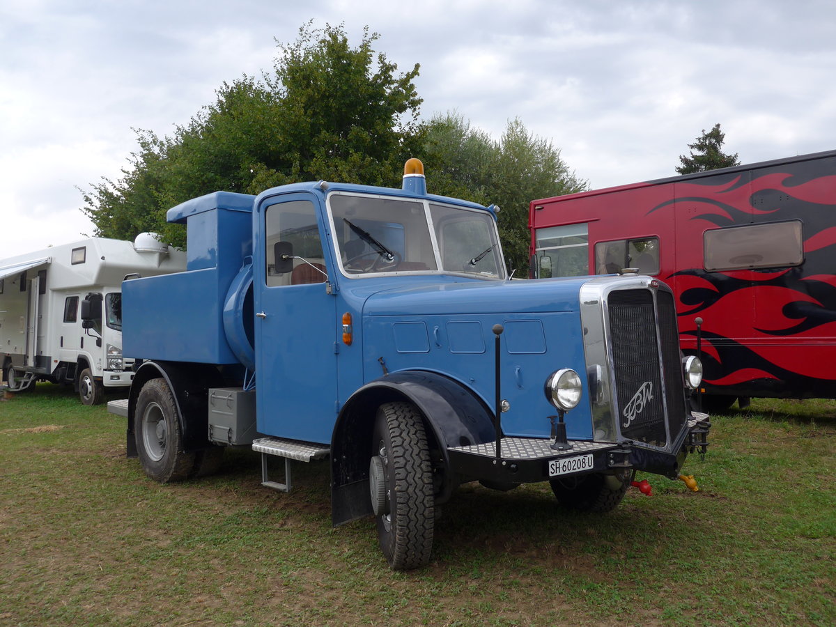 (174'086) - FBW - SH 60'208 U - am 20. August 2016 in Bsingen, Bahnhof