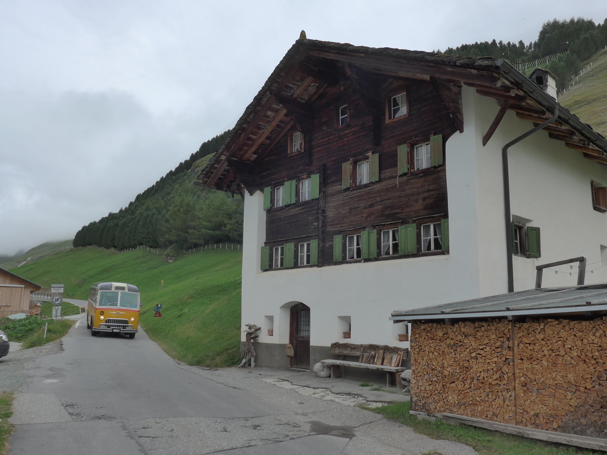 (174'172) - Tanner&Lambach, Reigoldswil - Nr. 2/BL 24'059 - FBW/R&J (ex Hunziker, Rschlikon; ex P 24'059; ex P 21'559) am 21. August 2016 in Prt