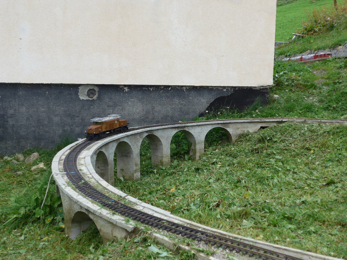 (174'183) - Modelleisenbahnanlage am 21. August 2016 in Am Bach