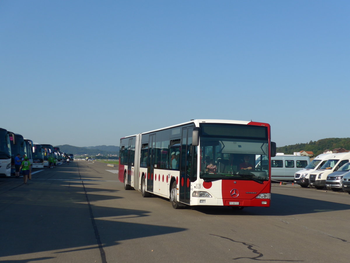 (174'339) - TPF Fribourg - Nr. 143/FR 300'333 - Mercedes am 28. August 2016 in Estavayer-le-Lac, ESAF