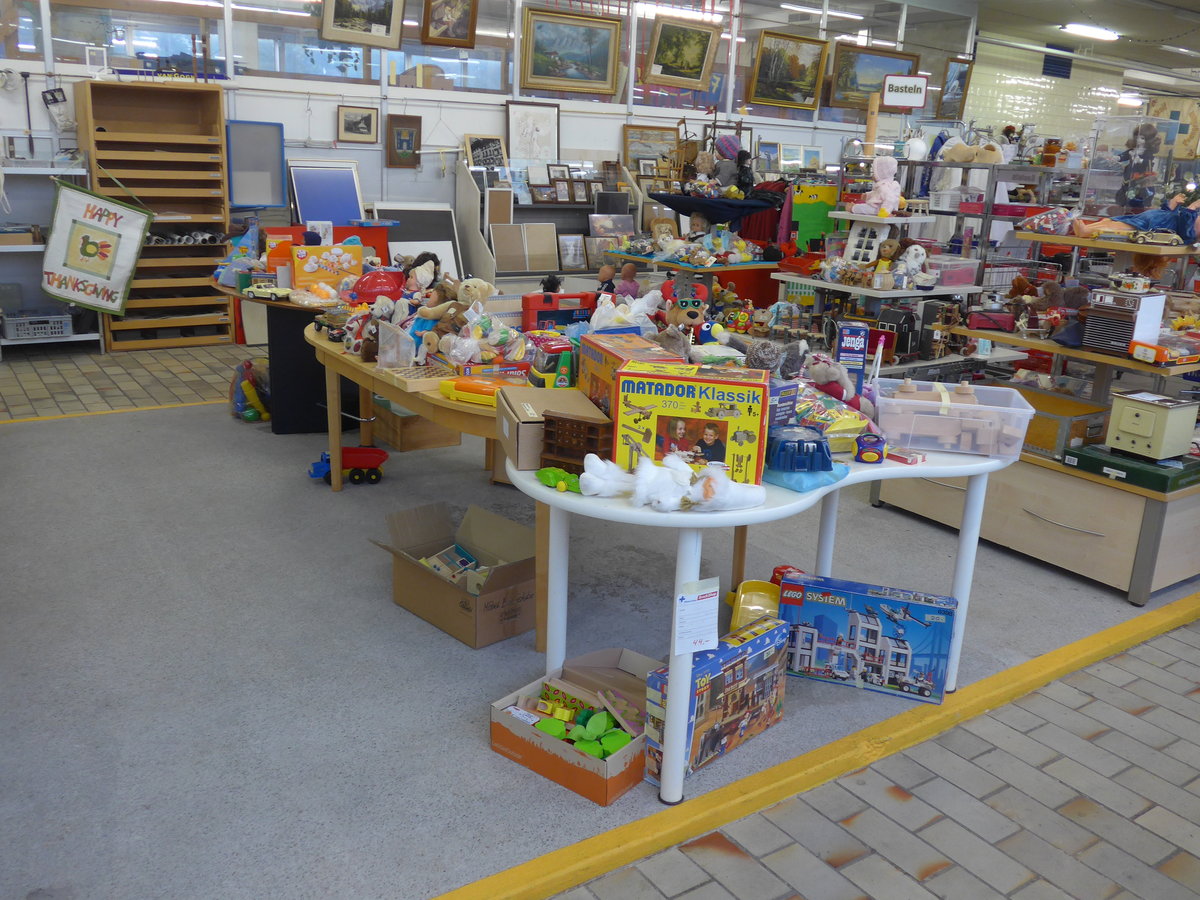 (174'454) - Spielwarenverkauf im BrockiShop am 3. September 2016