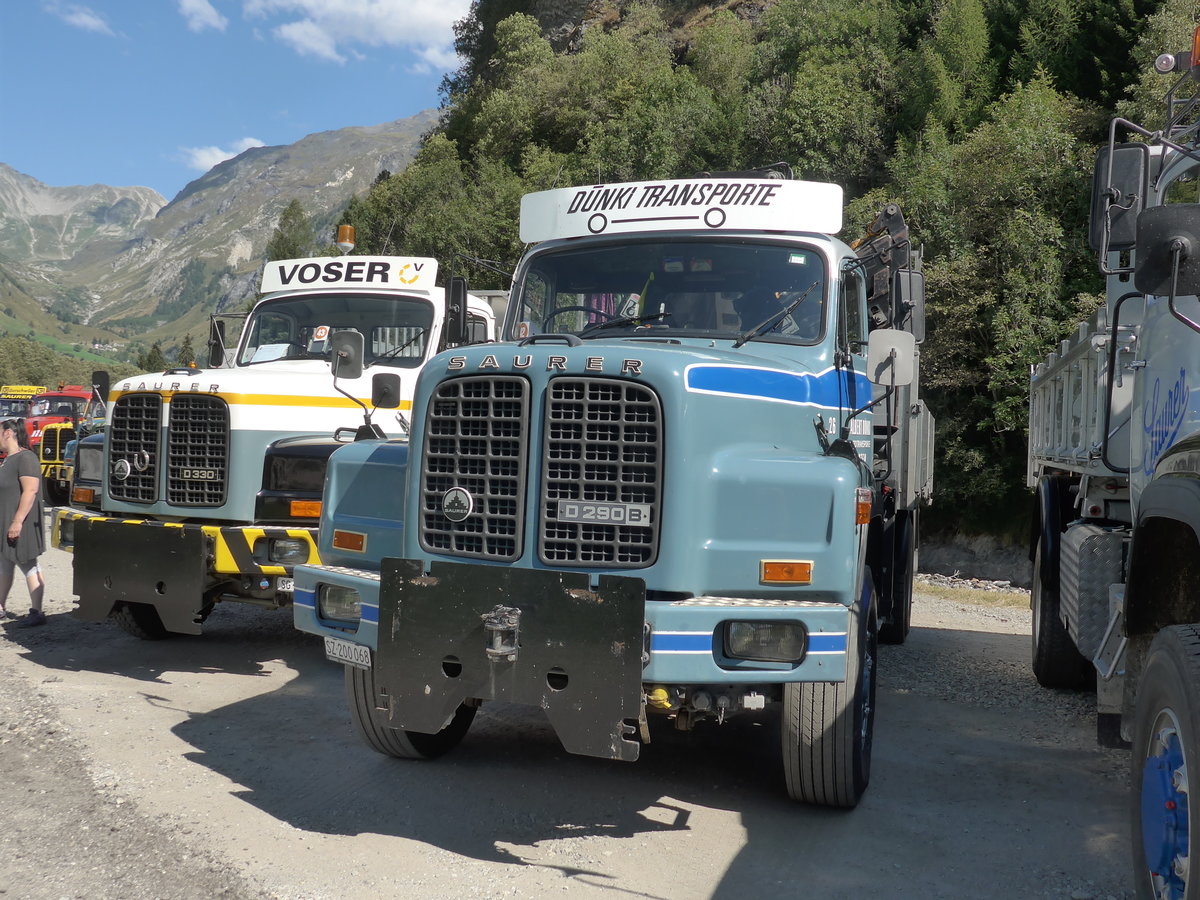 (174'694) - Dnki, Kloten - Nr. 26/SZ 200'068 - Saurer am 10. September 2016 in Campo, Saurertreffen