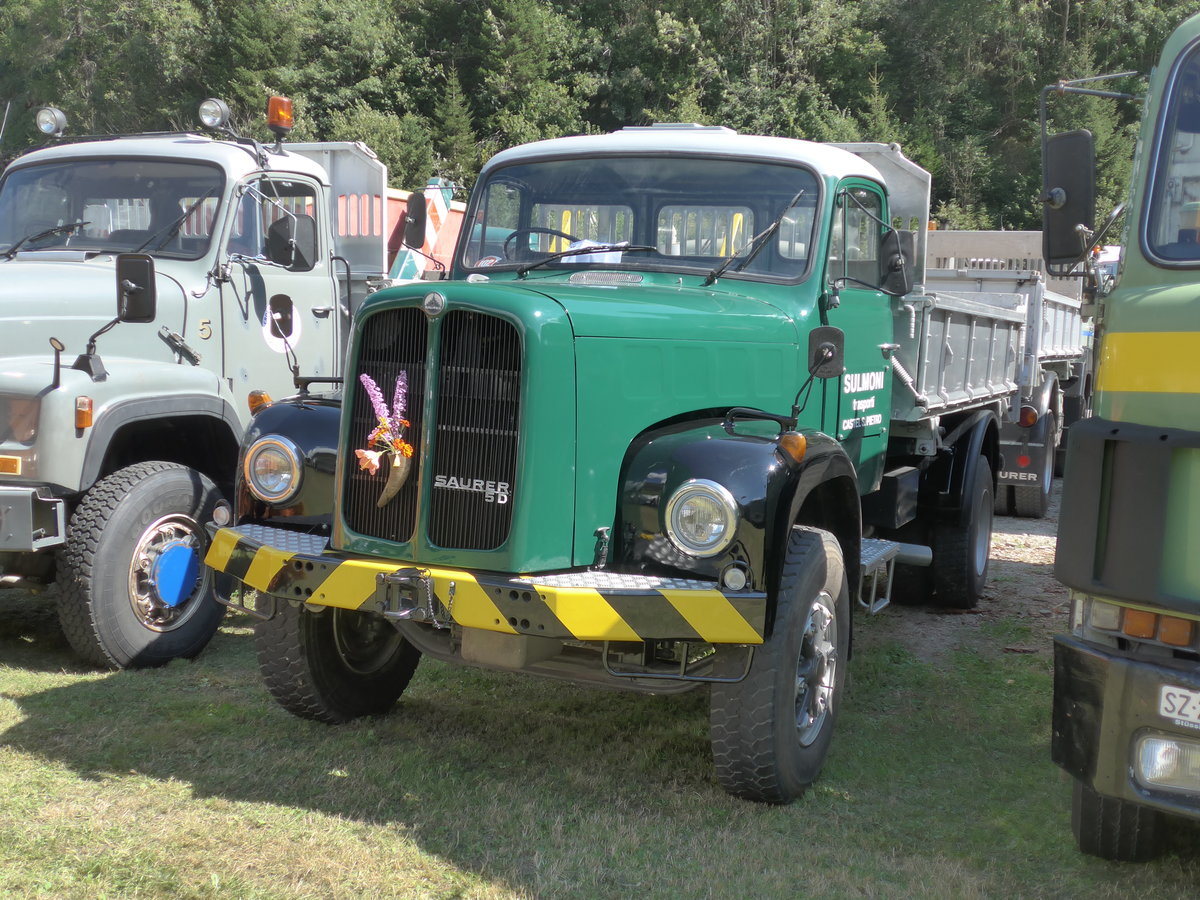 (174'720) - Sulmoni, Castel S. Pietro - Saurer am 10. September 2016 in Campo, Saurertreffen