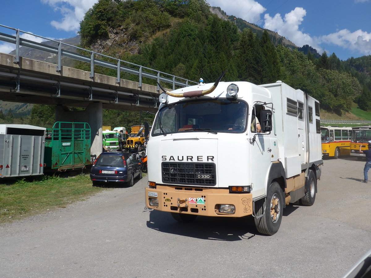 (174'761) - Saurer - TG 210'344 - am 10. September 2016 in Campo, Saurertreffen
