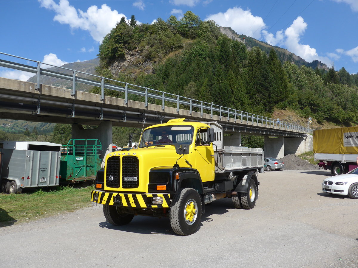 (174'766) - Saurer - ZH 32'972 U - am 10. September 2016 in Campo, Saurertreffen