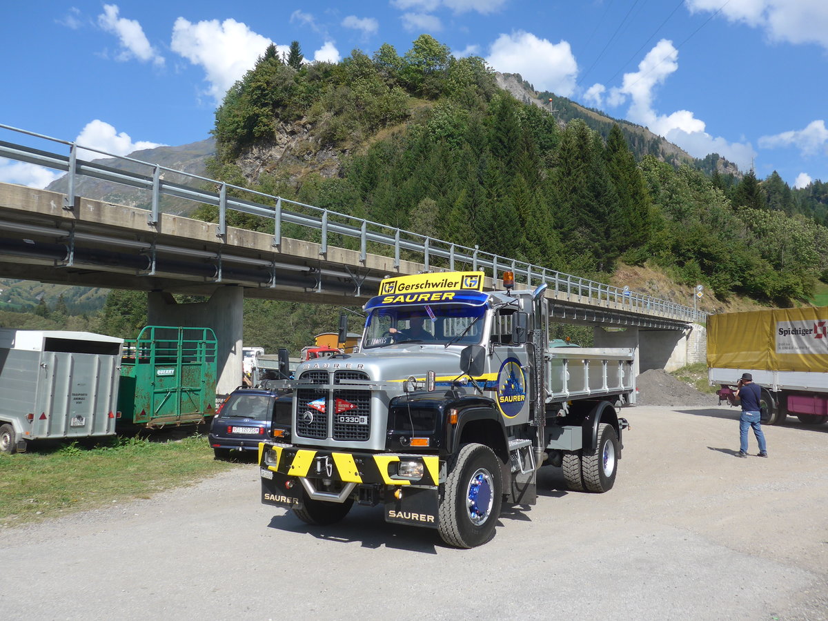 (174'771) - Gerschwiler, Goldach - SG 1263 U - Saurer am 10. September 2016 in Campo, Saurertreffen