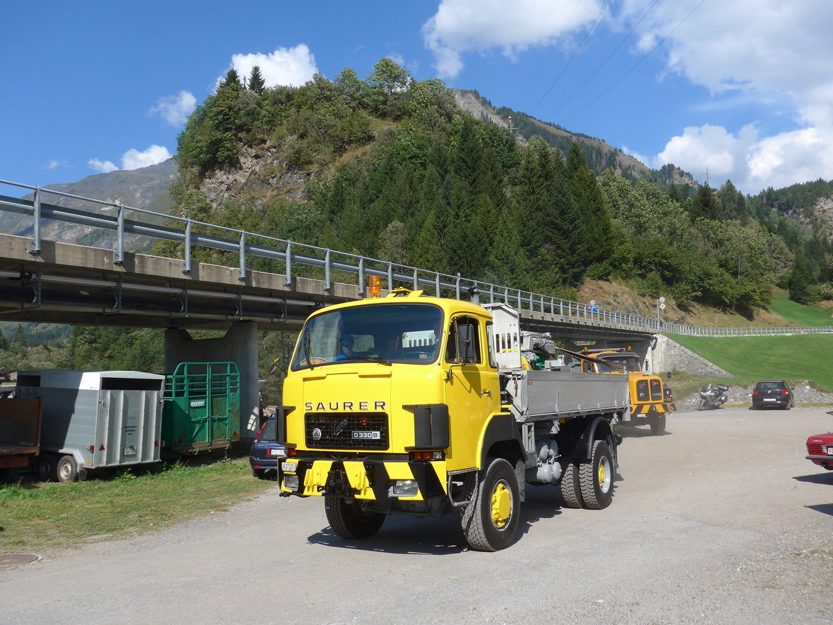 (174'799) - Saurer - SG 27'127 U - am 10. September 2016 in Campo, Saurertreffen