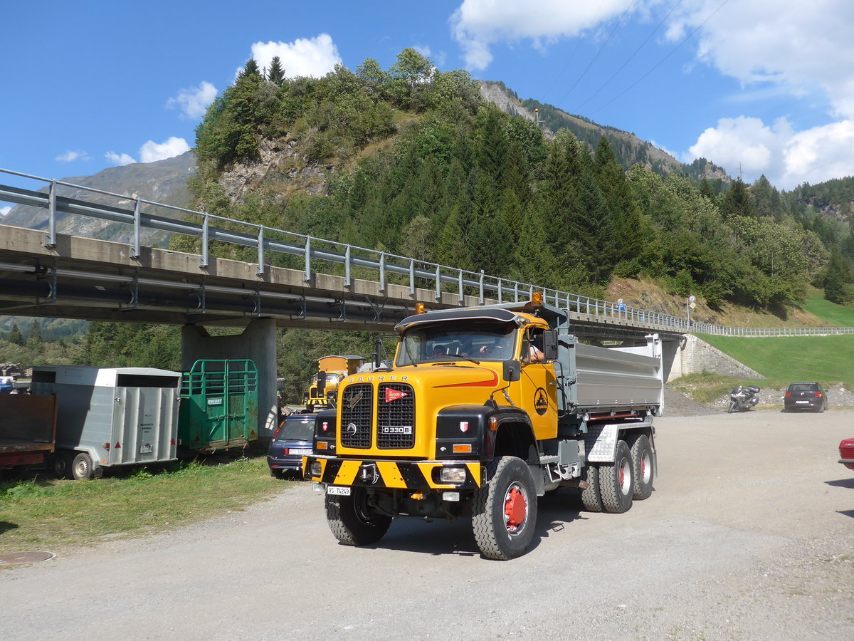(174'800) - Saurer - TI 74'249 - am 10. September 2016 in Campo, Saurertreffen