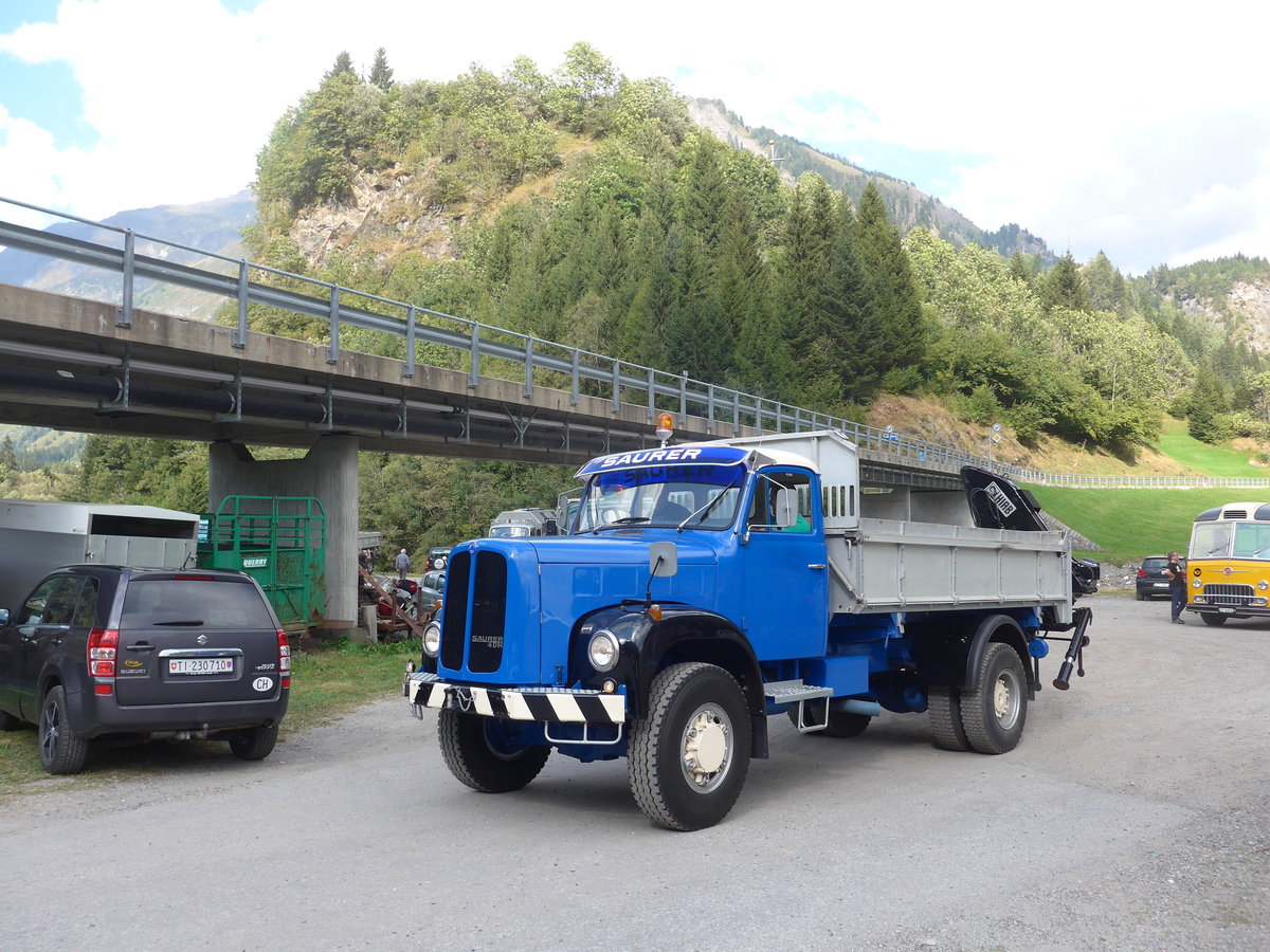 (174'813 - Saurer am 10. September 2016 in Campo, Saurertreffen