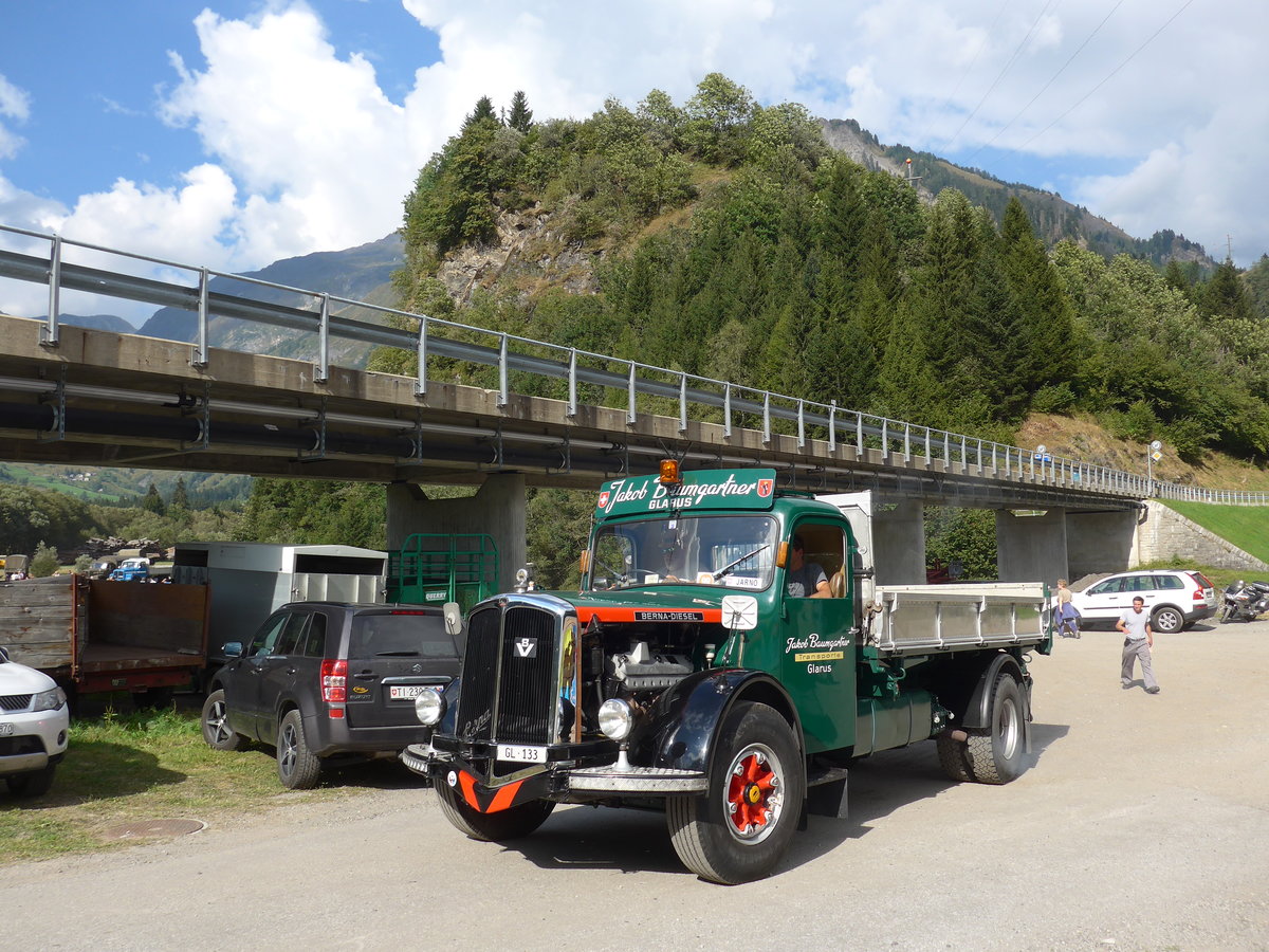 (174'817) - Baumgartner, Glarus - GL 133 - Berna am 10. September 2016 in Campo, Saurertreffen