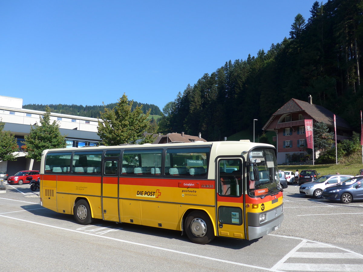 (174'860) - Buzzi, Bern - BE 910'789 - Mercedes (ex Mattli, Wassen) am 11. September 2016 in Trubschachen, Kambly