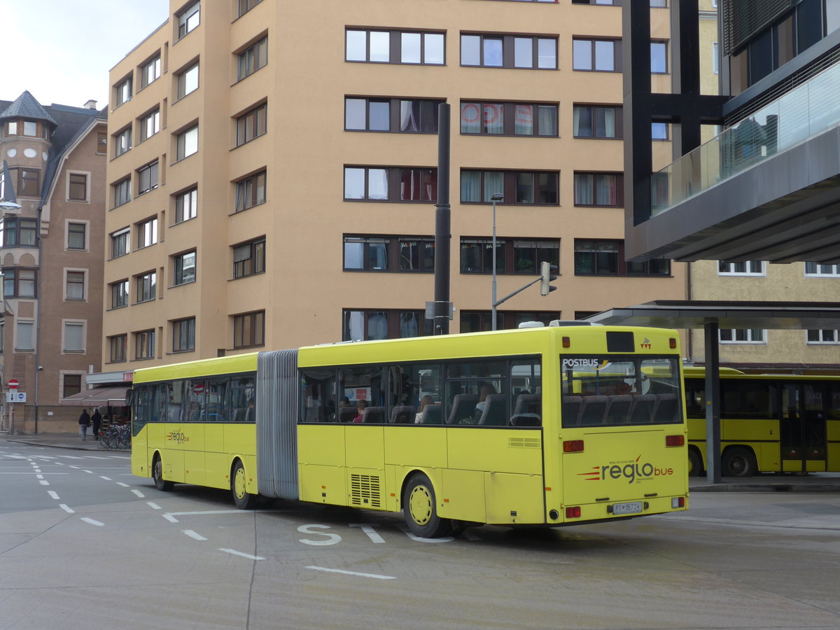 (175'821) - PostBus - PT 15'724 - Mercedes am 18. Oktober 2016 beim Bahnhof Innsbruck