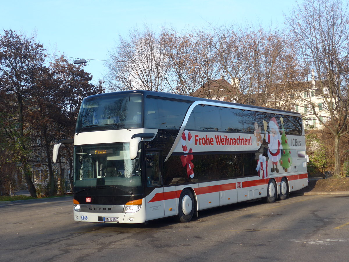 (176'904) - Aus Deutschland: Arzt, Seligenporten - NM-AL 8001 - Setra am 6. Dezember 2016 in Zrich, Sihlquai