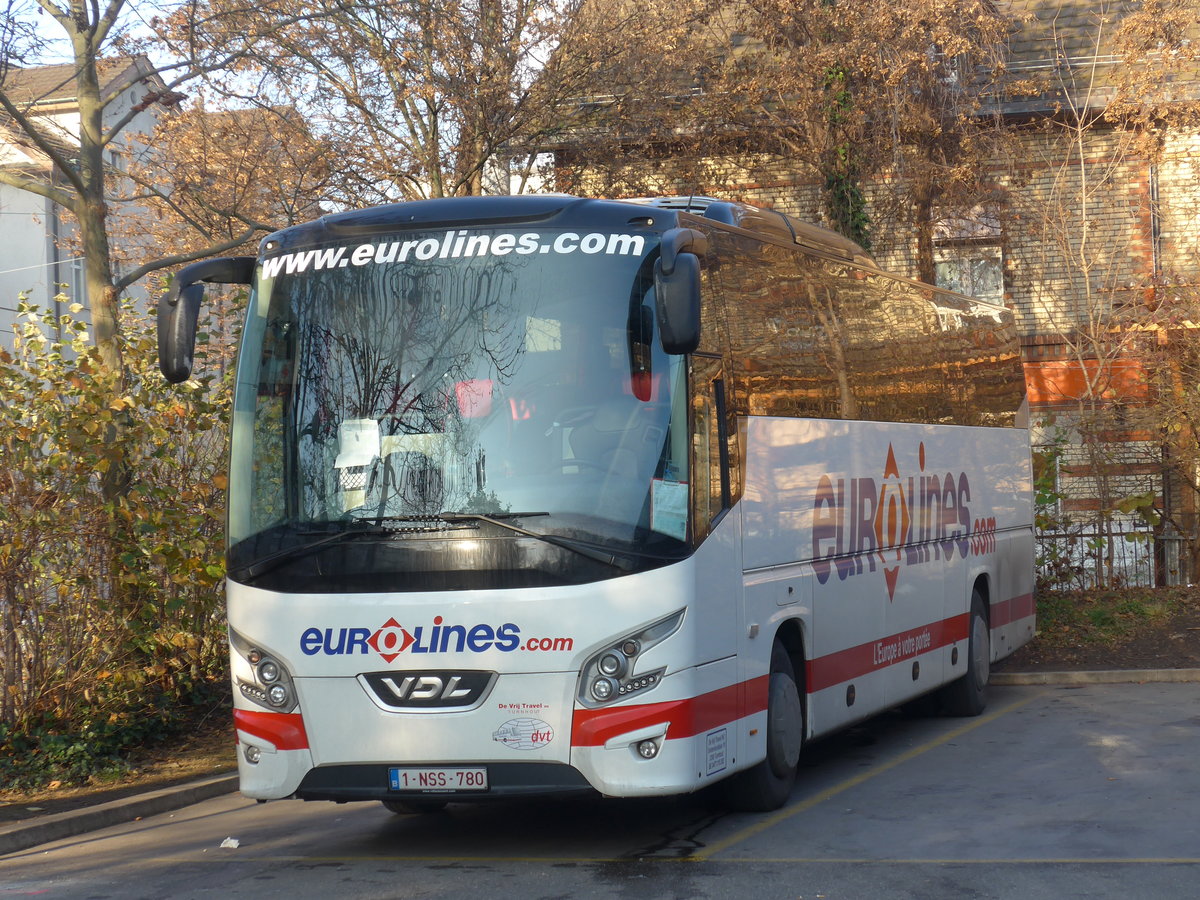 (176'905) - Aus Belgien: De Vrij, Turnhout - 1-NSS-780 - VDL am 6. Dezember 2016 in Zrich, Sihlquai