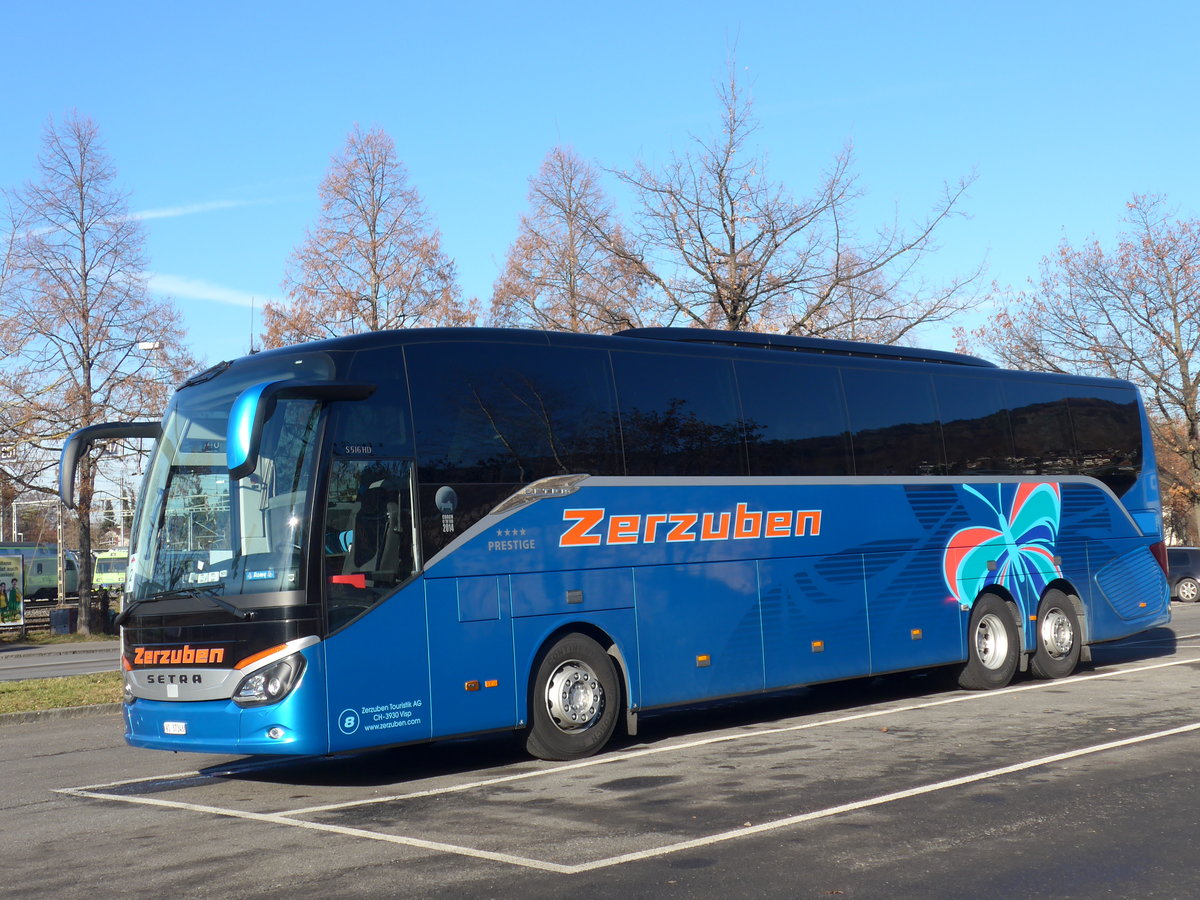 (177'212) - Zerzuben, Visp-Eyholz - Nr. 8/VS 37'343 - Setra am 12. Dezember 2016 in Thun, Seestrasse