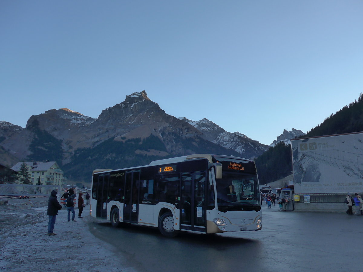 (177'418) - EAB Engelberg - Nr. 4/OW 10'265 - Mercedes am 30. Dezember 2016 in Engelberg, Titlisbahnen