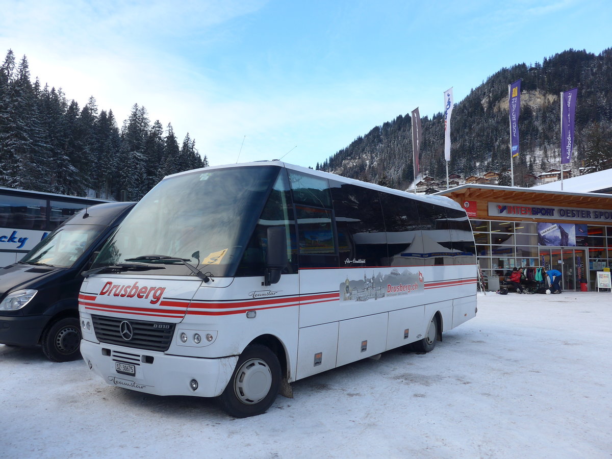 (177'766) - Schelbert, Einsiedeln - SZ 30'675 - Mercedes/Auwrter am 7. Januar 2017 in Adelboden, ASB