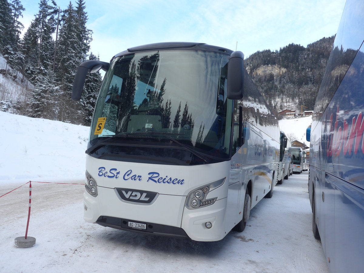 (177'778) - BeSt Car, Rupperswil - AG 23'486 - VDL am 7. Januar 2017 in Adelboden, ASB