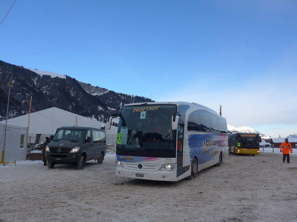 (177'804) - Horner, Tafers - Nr. 2/FR 300'502 - Mercedes am 7. Januar 2017 in Adelboden, Weltcup